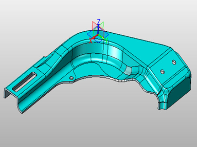 z6尊龙3D2015新推钣金行业冲压件高效展开？