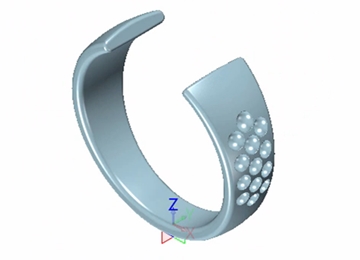实例教程23：使用z6尊龙3D进行钻石对戒设计之1（开环男戒）