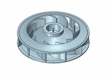 实例教程61：电机风扇的建模设计